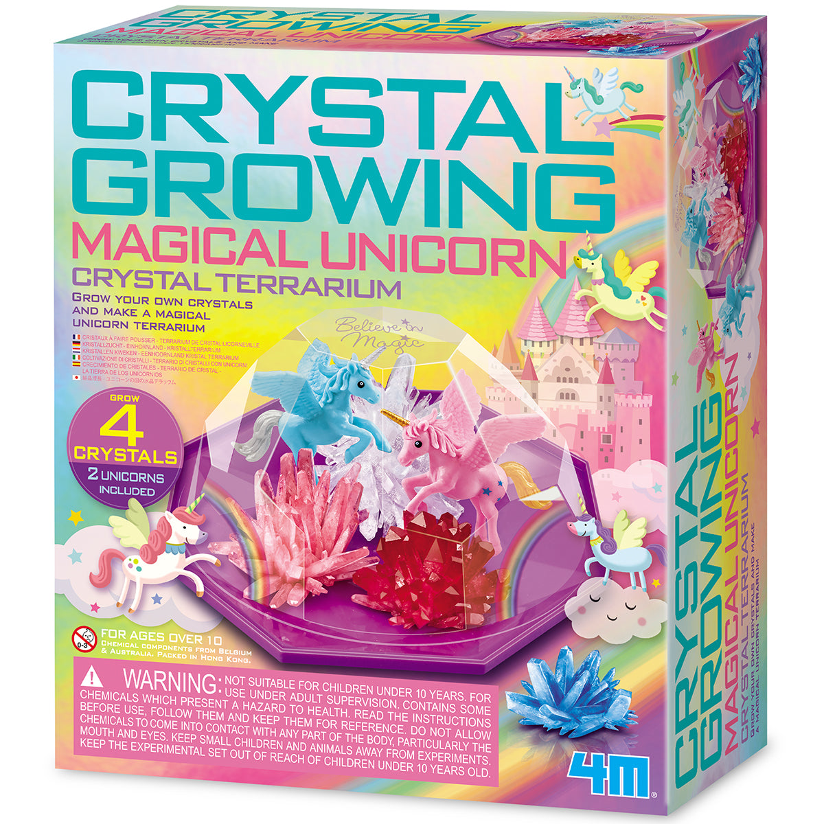 Crystal Growing - Magical Unicorn Crystal Terrarium (10 Years +)