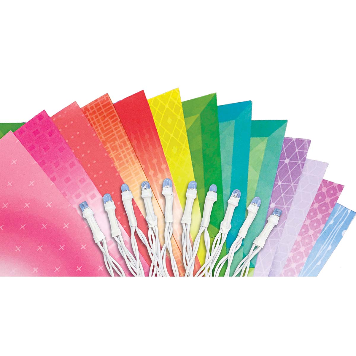 KidzMaker - Origami Flower Lights (5 Years +)