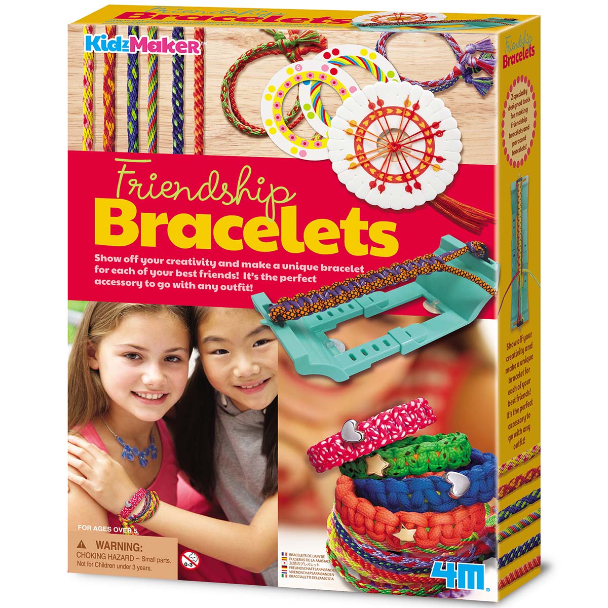 KidzMaker - Friendship Bracelets (5 Years +)