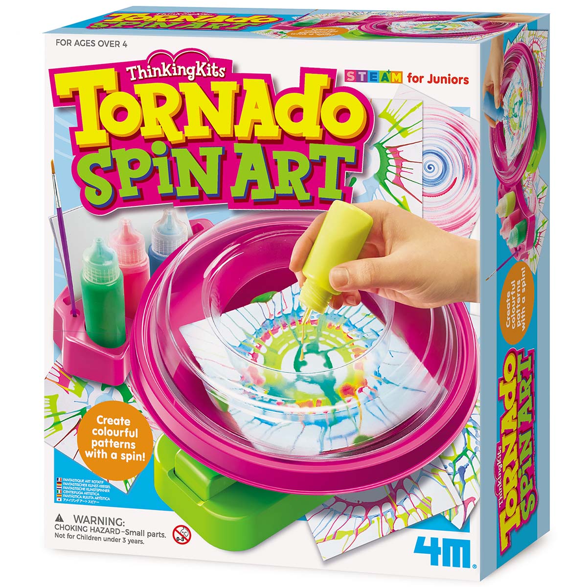 Thinking Kits - Tornado Spin Art (4 Years +)