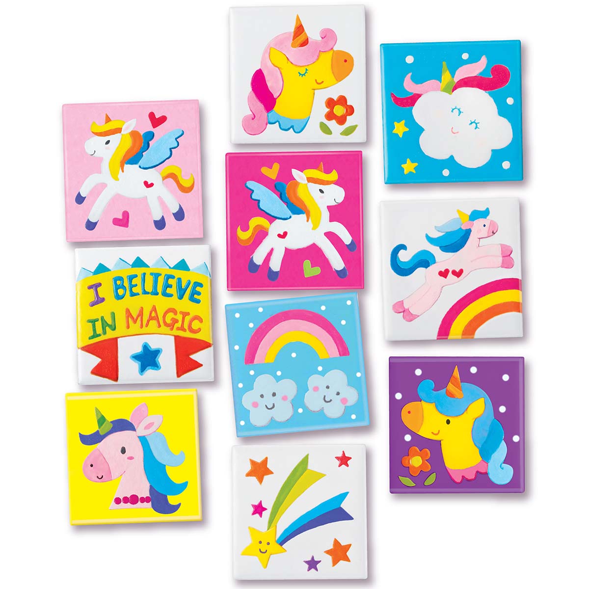 Unicorns Mini Tile Art (8 Years +)