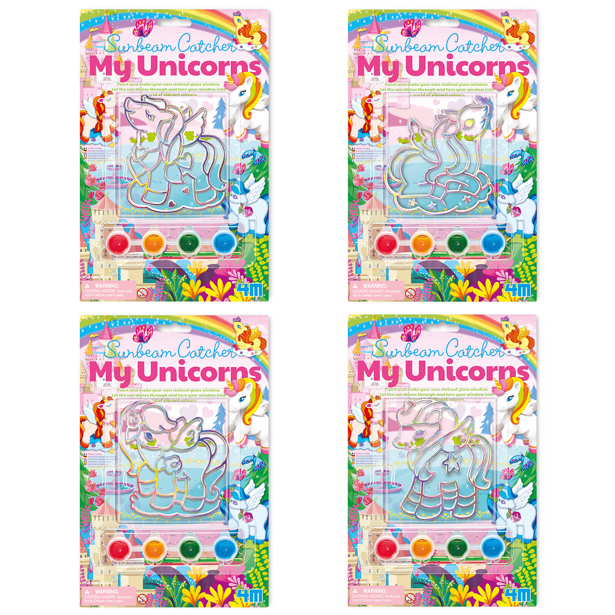 Sunbeam Catcher - My Unicorns (4 Assorted) (5 Years +)