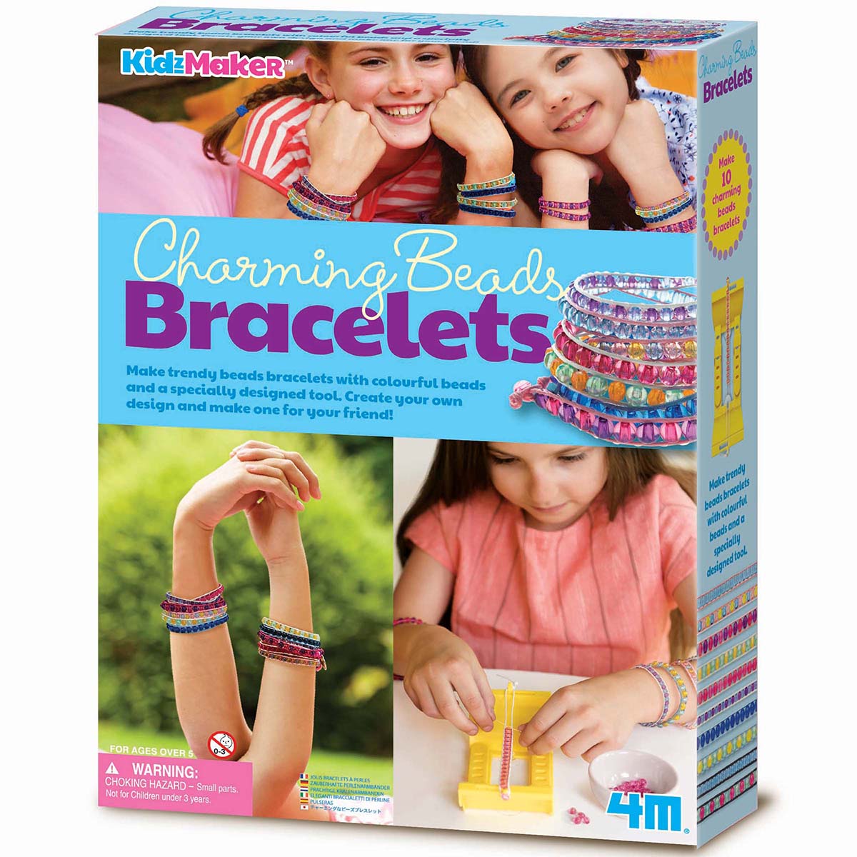 KidzMaker - Charming Beads Bracelets (5 Years +)