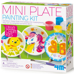 Little Craft - Mini Plate Painting Kit (8 Years +)