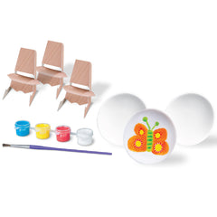 Little Craft - Mini Plate Painting Kit (8 Years +)