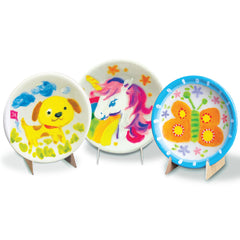 Little Craft - Mini Plate Painting Kit (8 Years +)