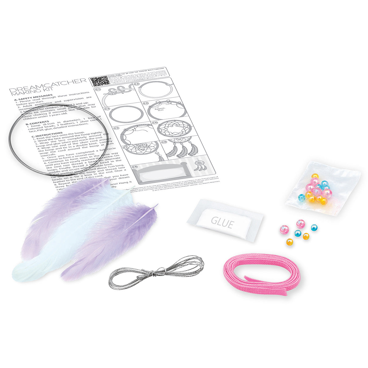 Little Craft - Dream Catcher Making Kit (5 Years +)