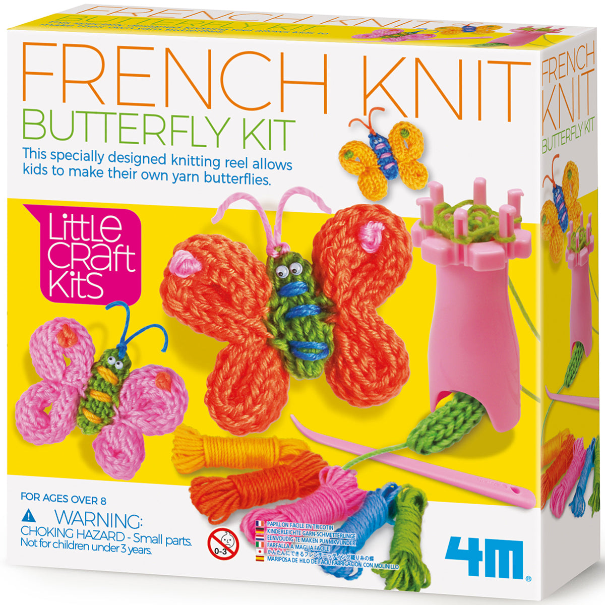 Little Craft - French Knit Butterfly Kit (8 Years +)
