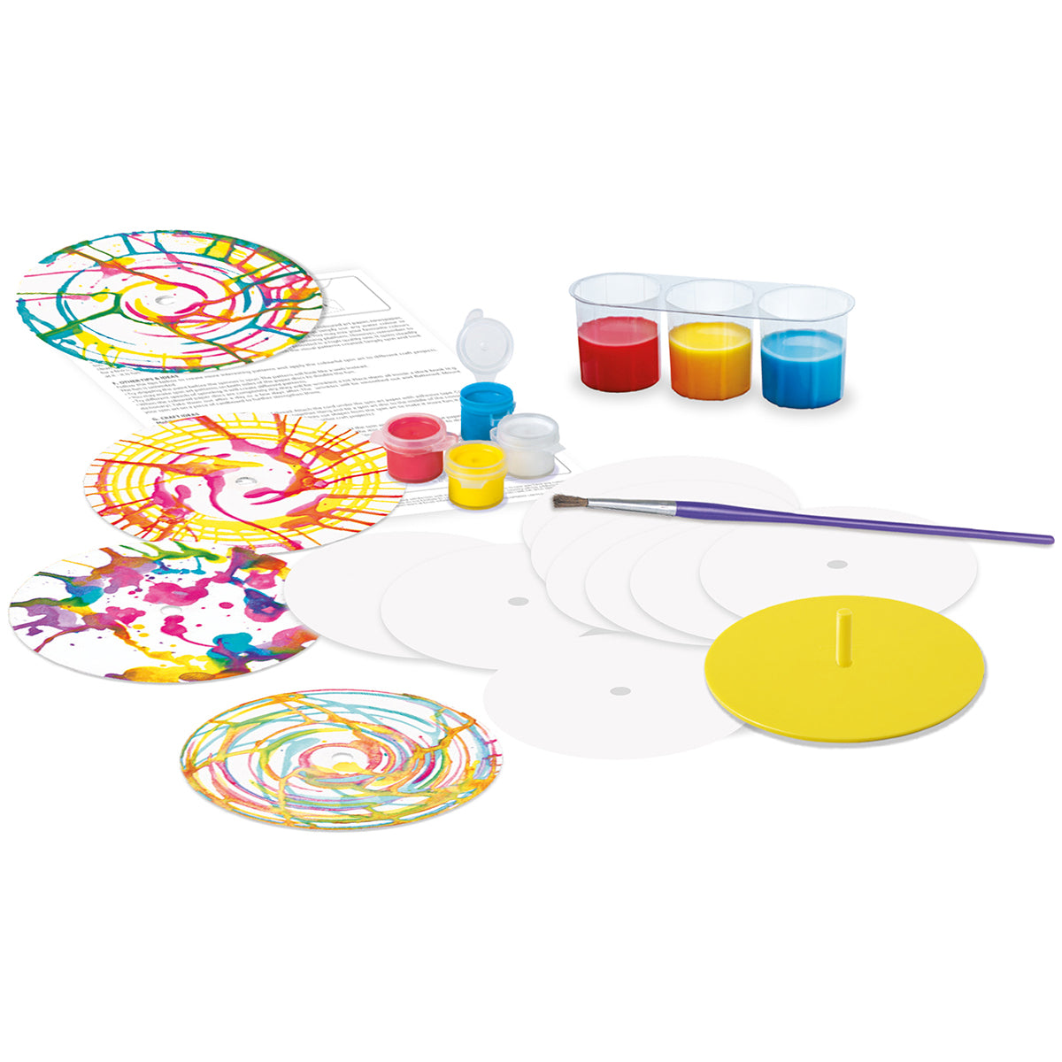 Little Craft - Spin Art Fun Creations (5 Years +)