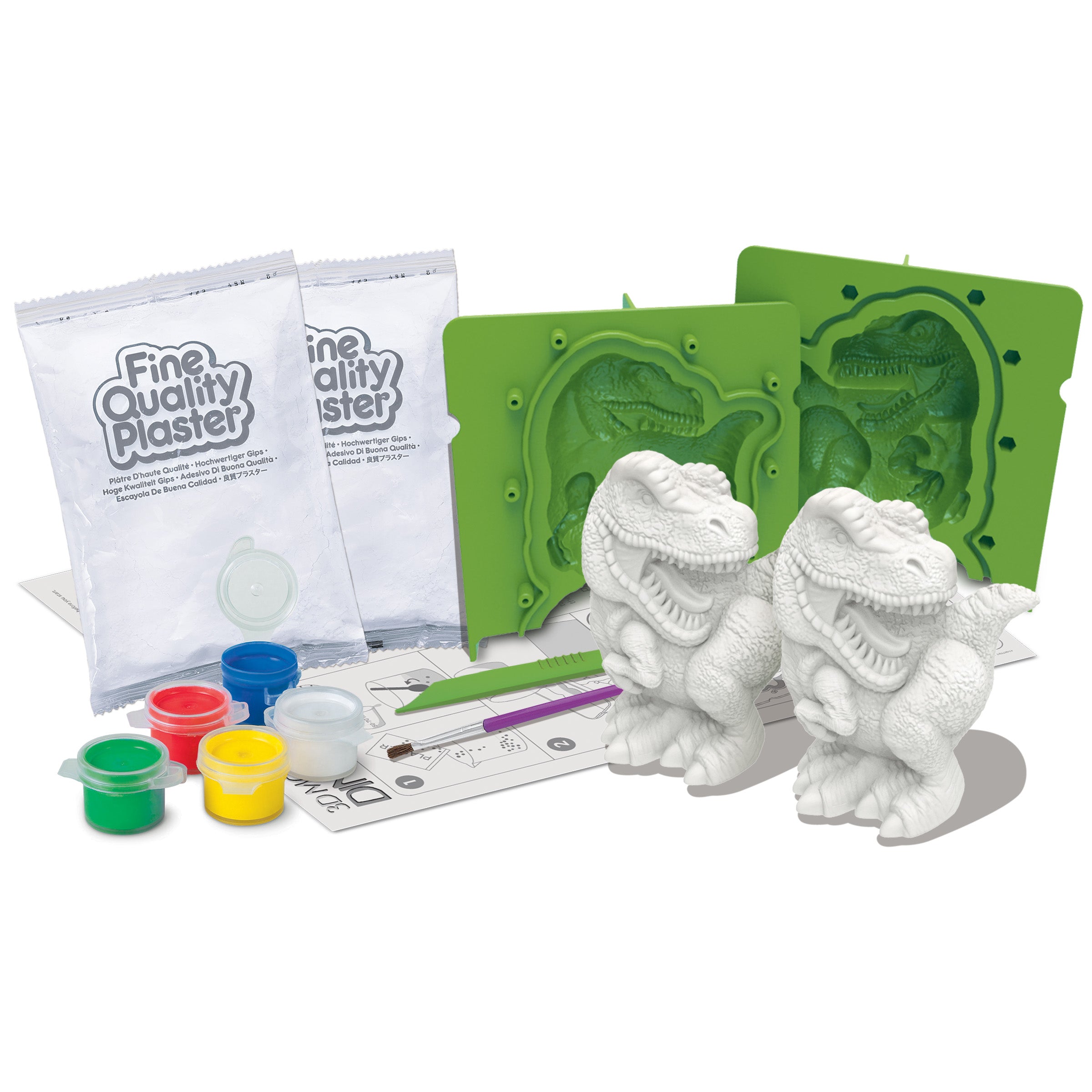Mould & Paint - 3D Dinosaurs (5 Years +)