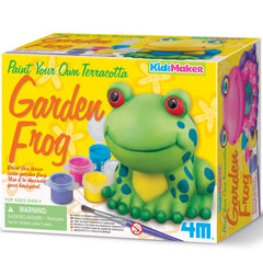 KidzMaker - Paint Your Own Terracotta Garden Frog (8 Years +)