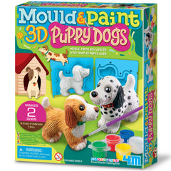 Mould & Paint - 3D Puppy Dogs (5 Years +)
