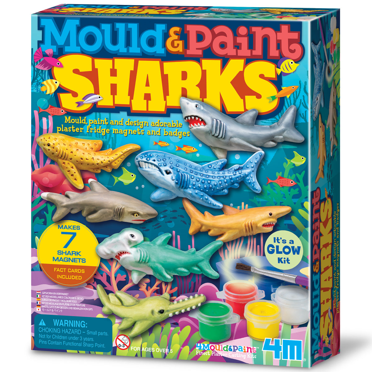 Mould & Paint - Sharks (5 Years +)