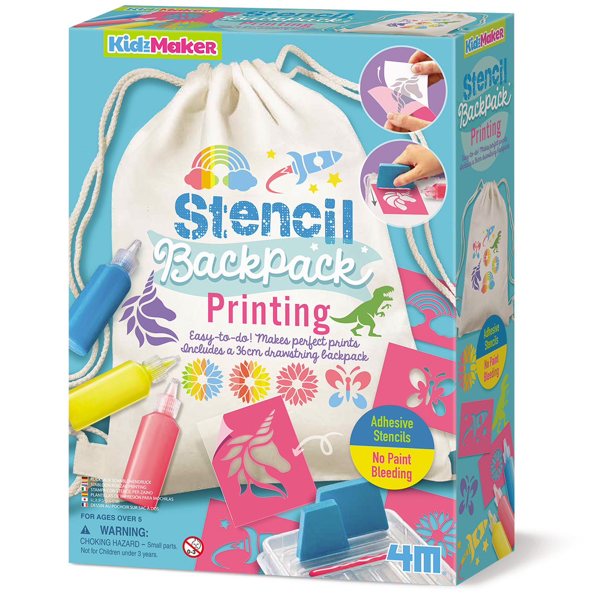 KidzMaker - Stencil Backpack Printing (5 Years +)