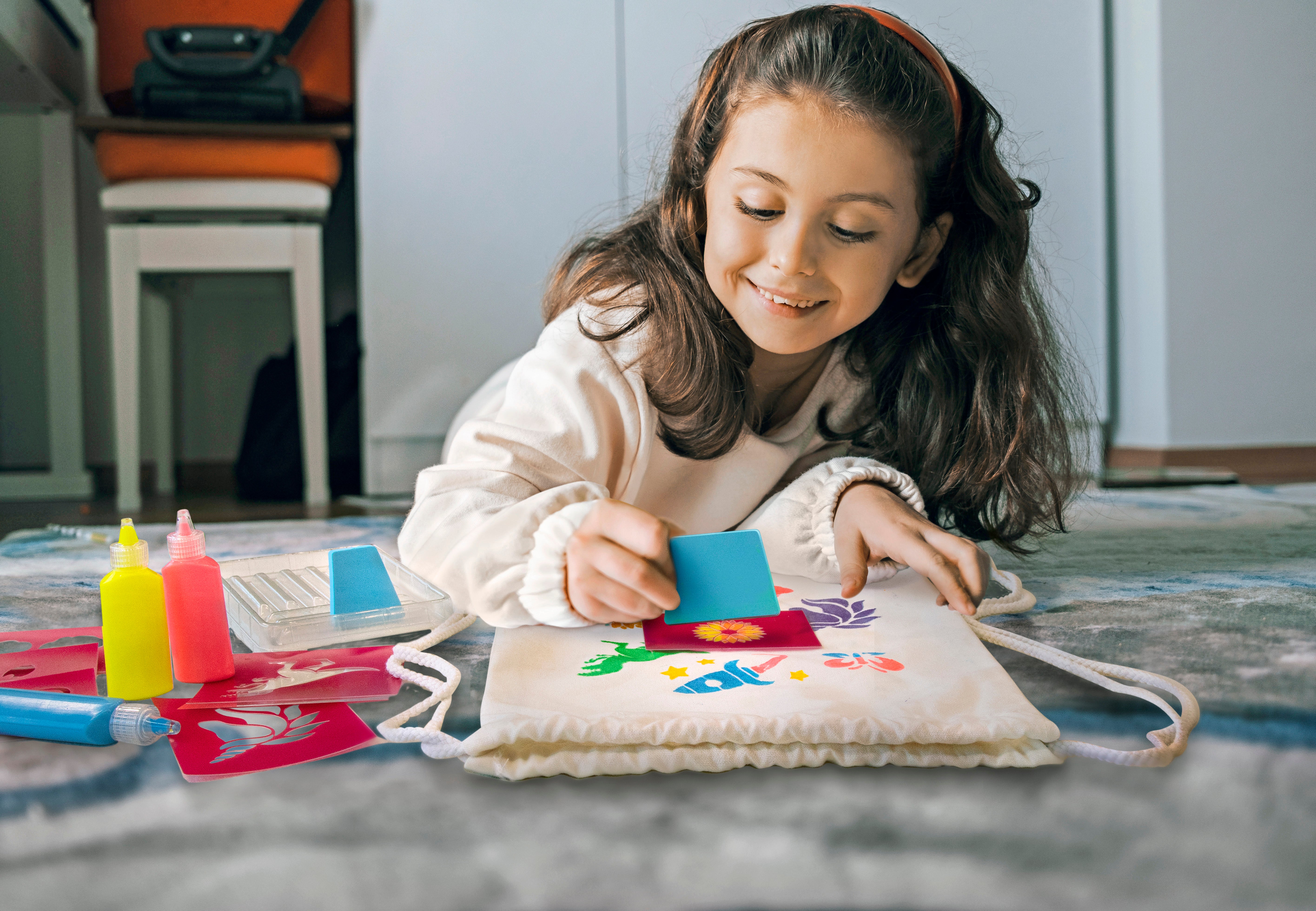 KidzMaker - Stencil Backpack Printing (5 Years +)