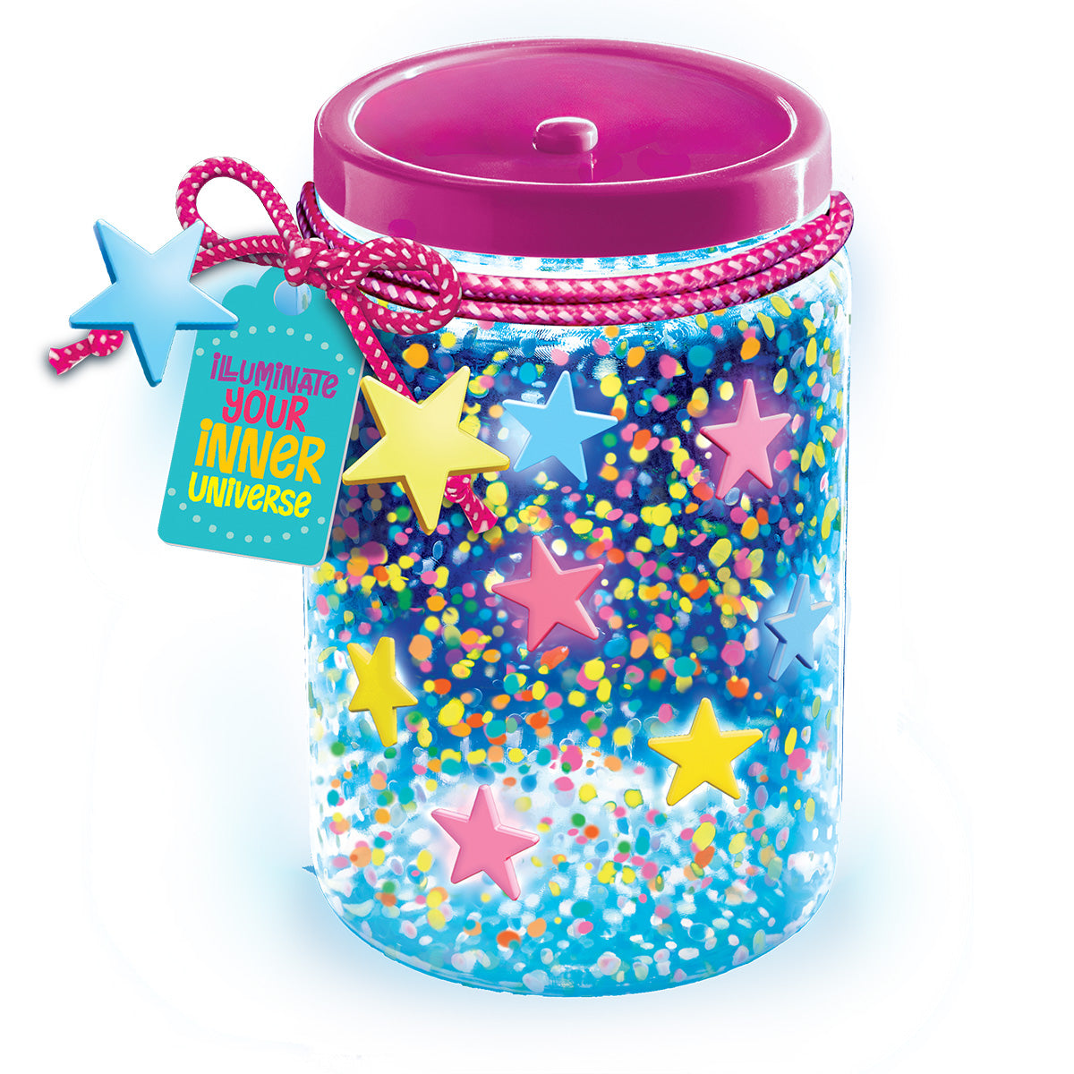 KidzMaker - Galaxy Glow Jar (5 Years +)