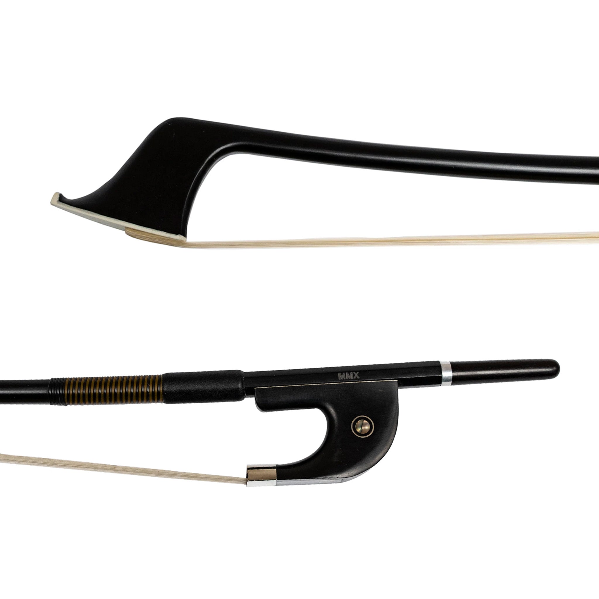 MMX Student composite German 3/4 double bass bow with ebony frog