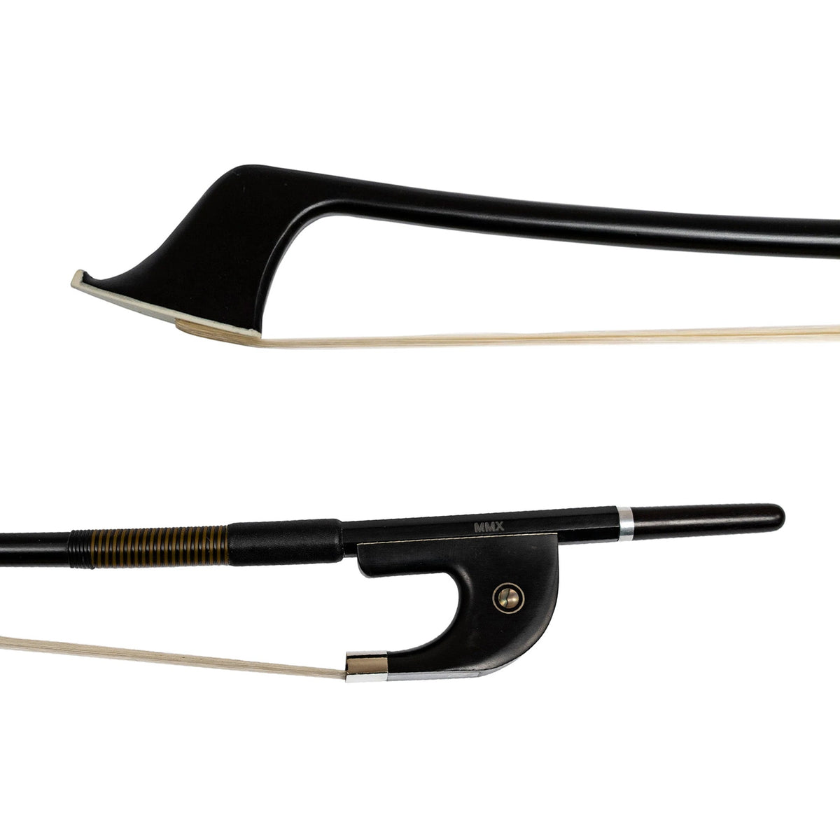 MMX Student composite German 3/4 double bass bow with ebony frog