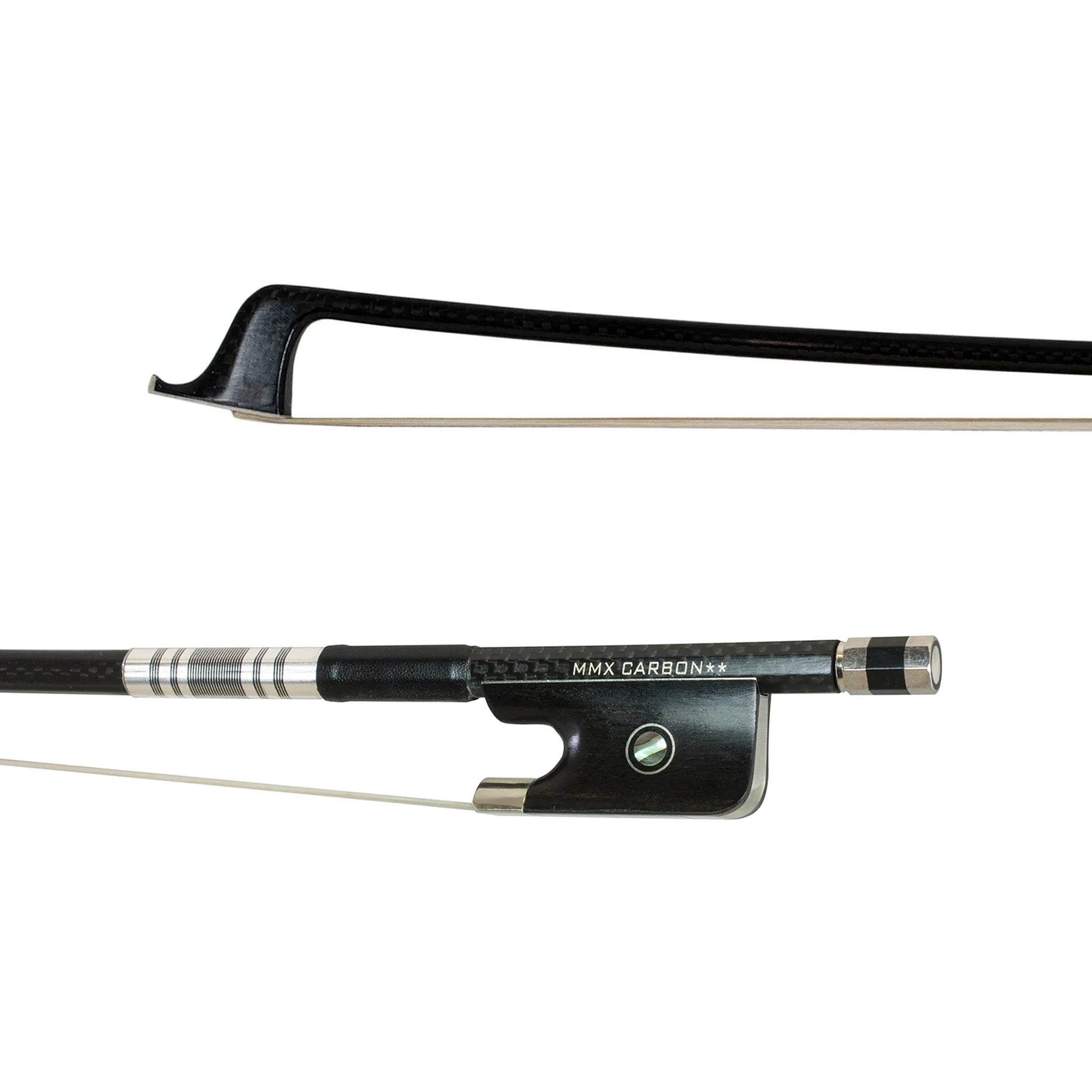 MMX Carbon composite cello bow with ebony frog - 1/2 size