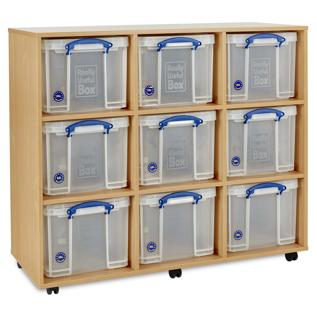Really Useful Box 9 x 35L storage unit