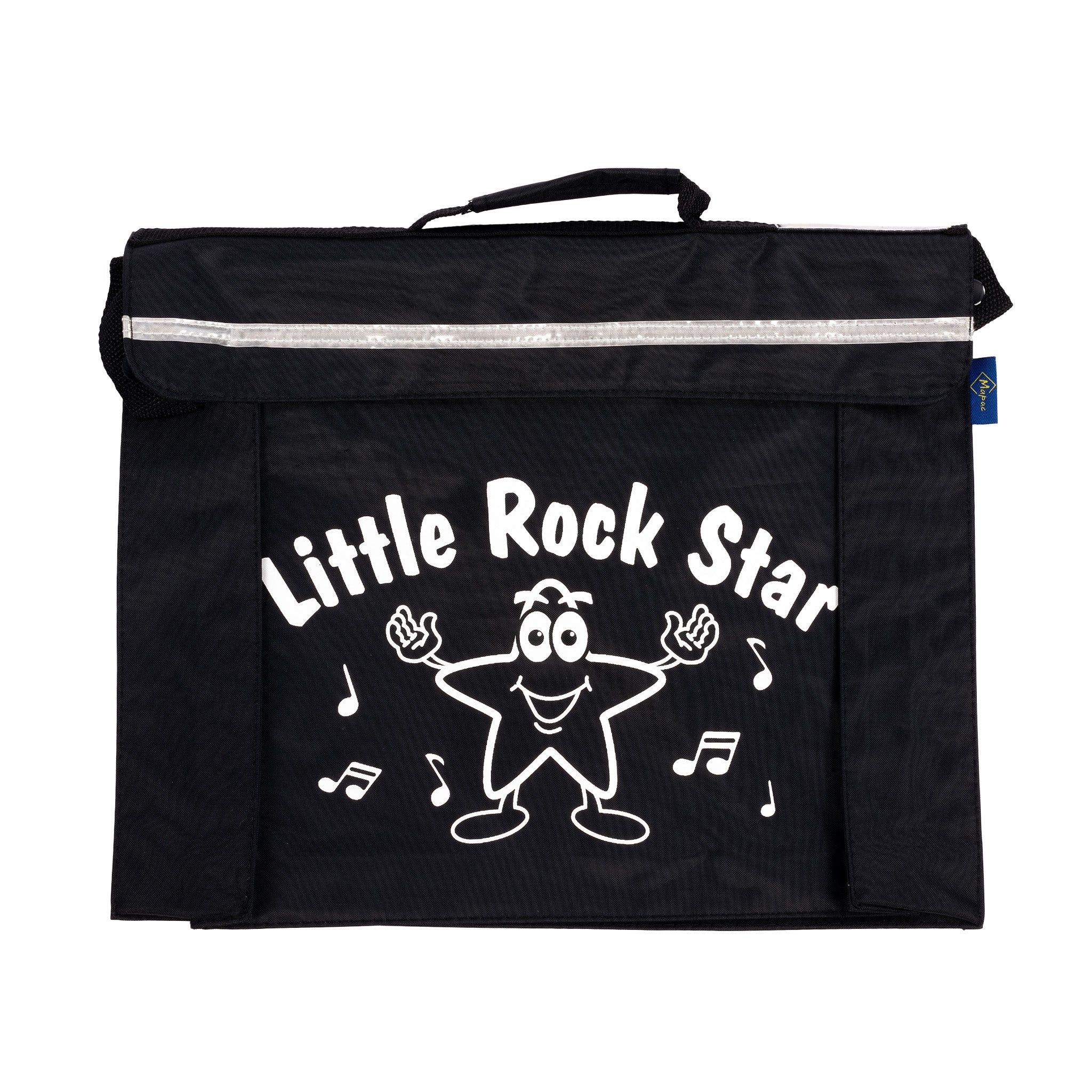 Primo music bag with \'Little rock star\' design - Black