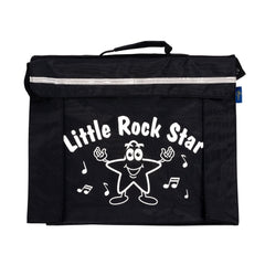 Primo music bag with \'Little rock star\' design - Black