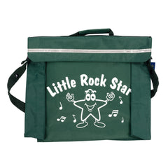 Primo music bag with \'Little rock star\' design - Green