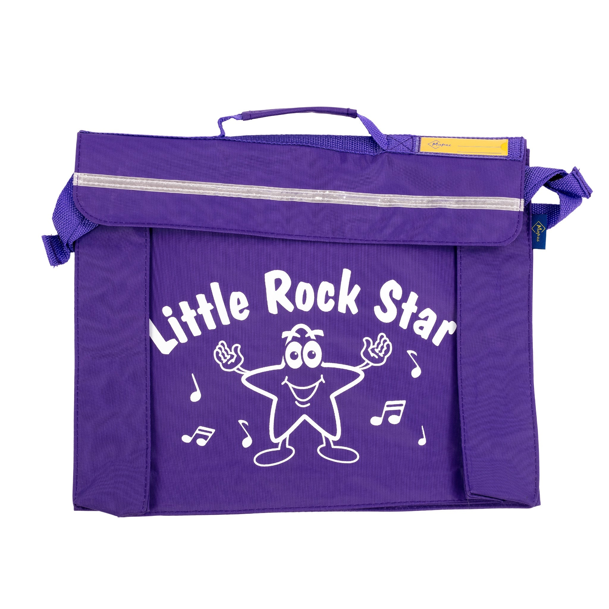 Primo music bag with \'Little rock star\' design - Purple