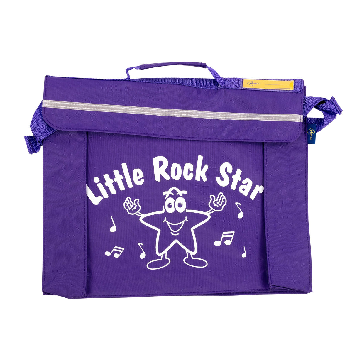 Primo music bag with \'Little rock star\' design - Purple