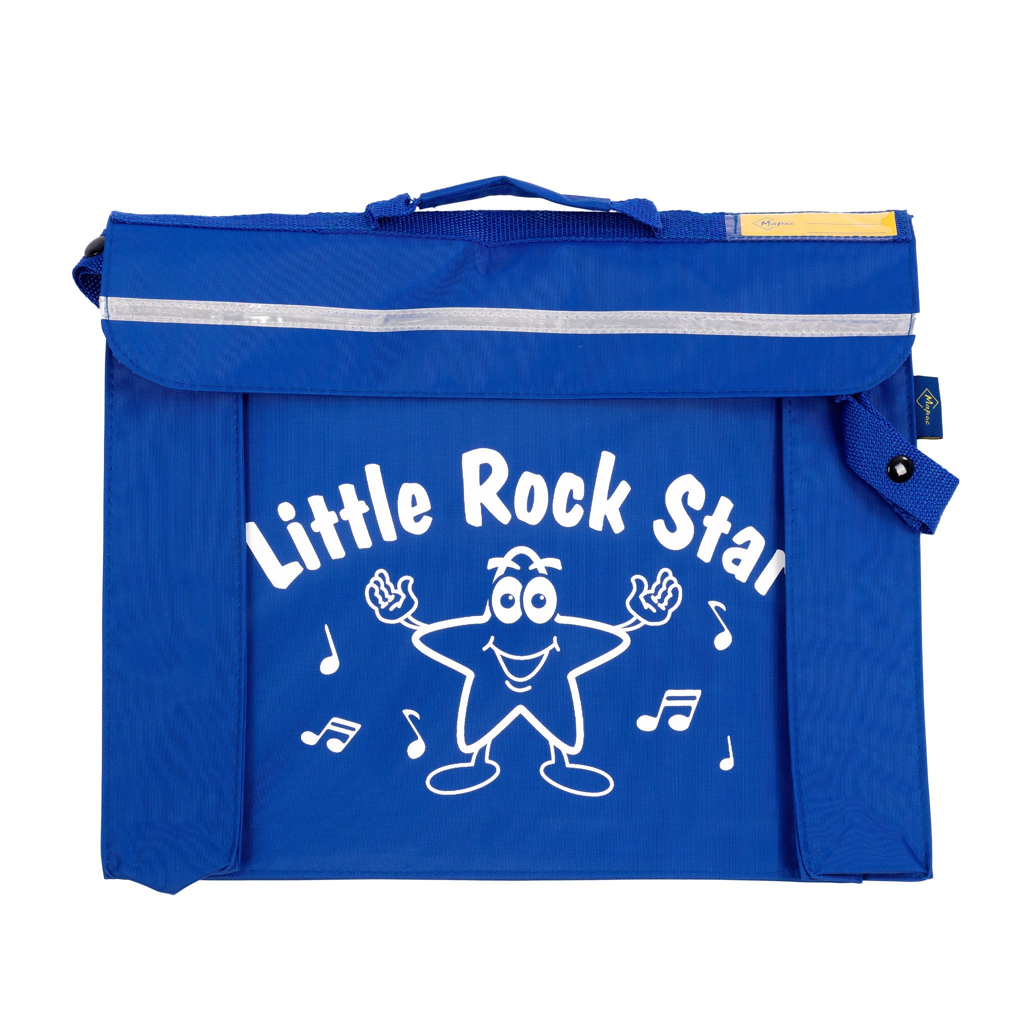 Primo music bag with \'Little rock star\' design - Royal blue