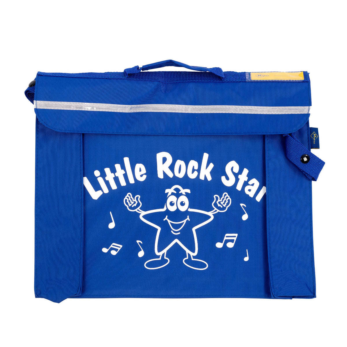 Primo music bag with \'Little rock star\' design - Royal blue