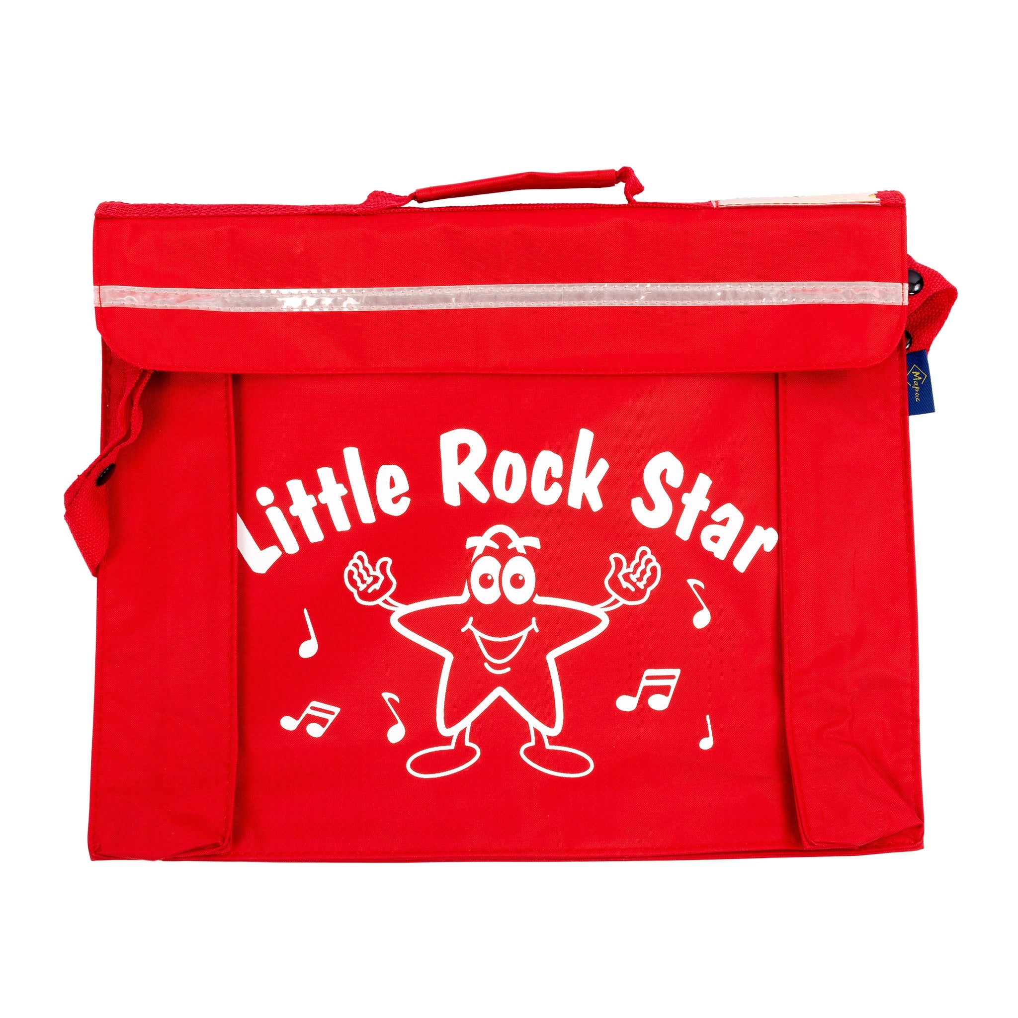 Primo music bag with \'Little rock star\' design - Red
