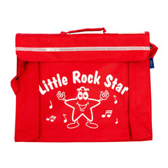 Primo music bag with \'Little rock star\' design - Red