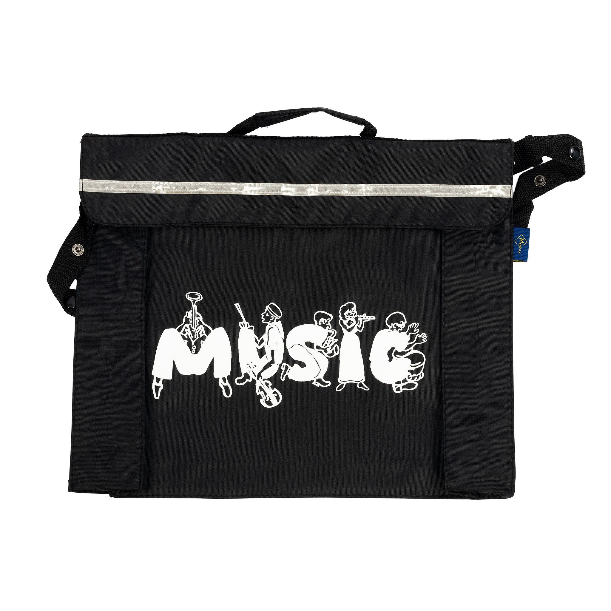 Primo music bag with musician design - Black