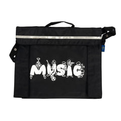 Primo music bag with musician design - Black