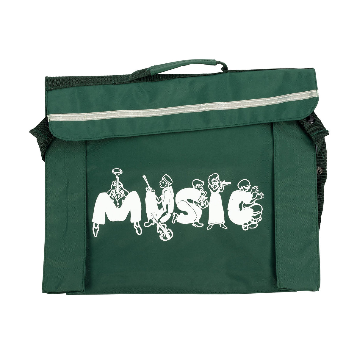 Primo music bag with musician design - Dark green