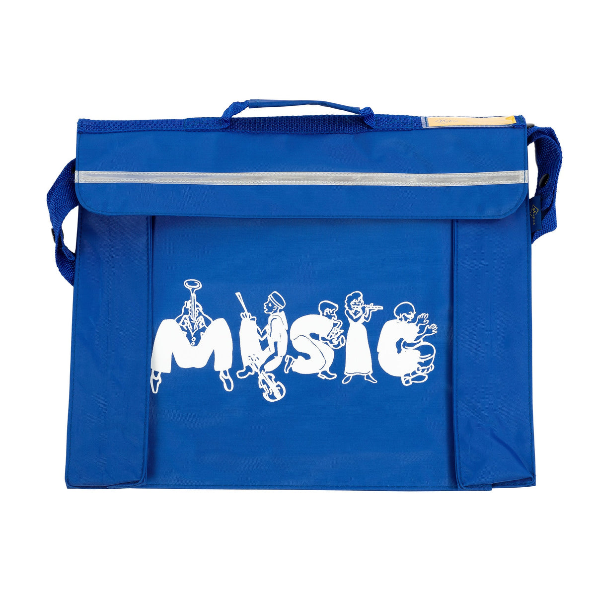 Primo music bag with musician design - Royal blue