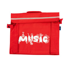 Primo music bag with musician design - Red