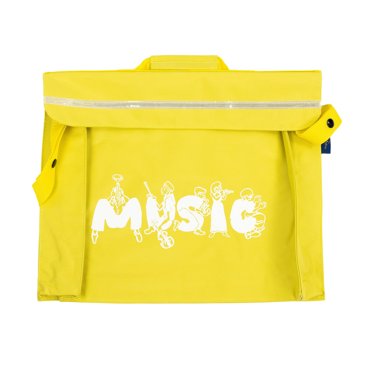 Primo music bag with musician design - Yellow