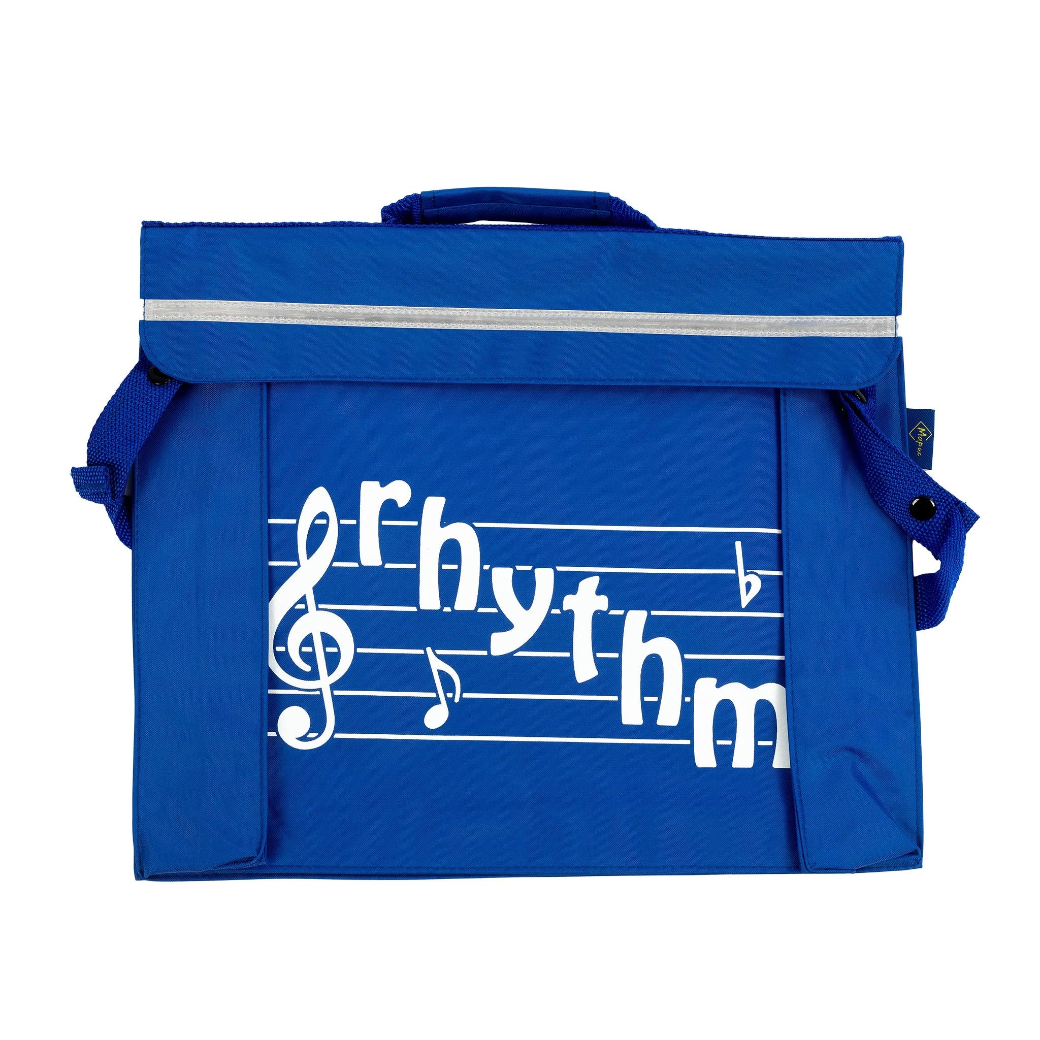 Primo music bag with \'Rhythm\' design - Royal blue