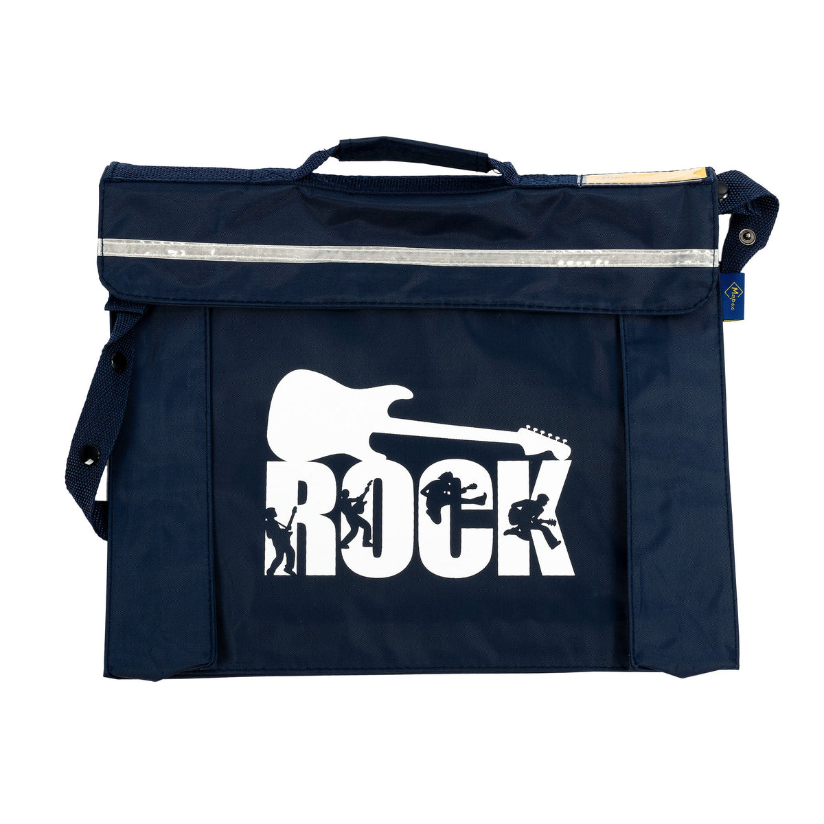 Primo music bag with \'Rock\' design - Navy blue