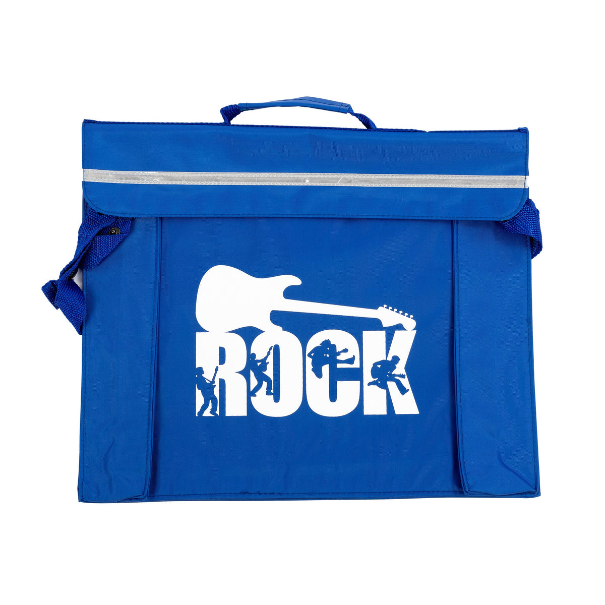 Primo music bag with \'Rock\' design - Royal blue