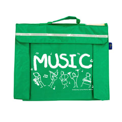 Primo music bag with Sam Moore \'Music\' design - Light green
