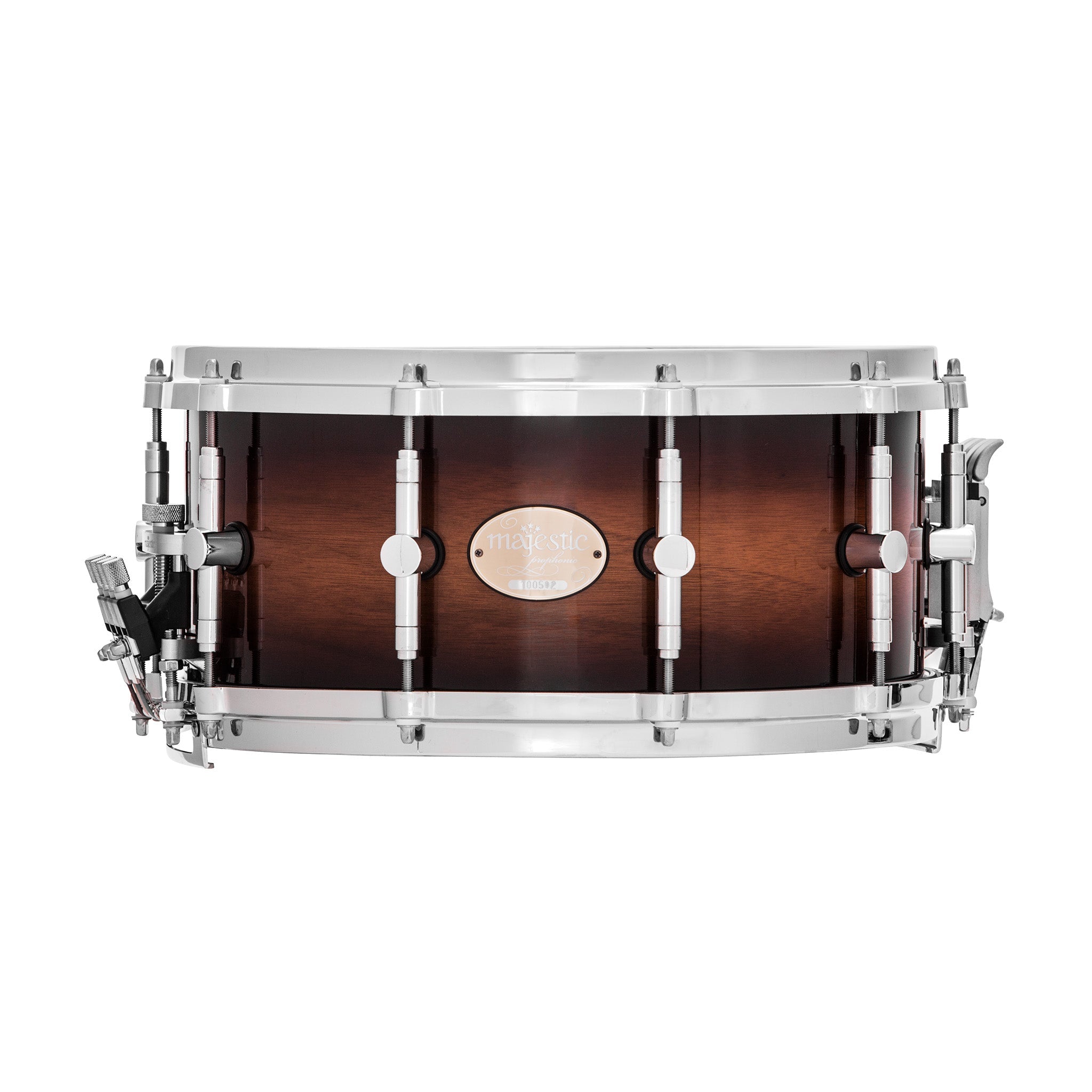 Majestic Prophonic walnut concert snare drum - 14\"x6.5\"