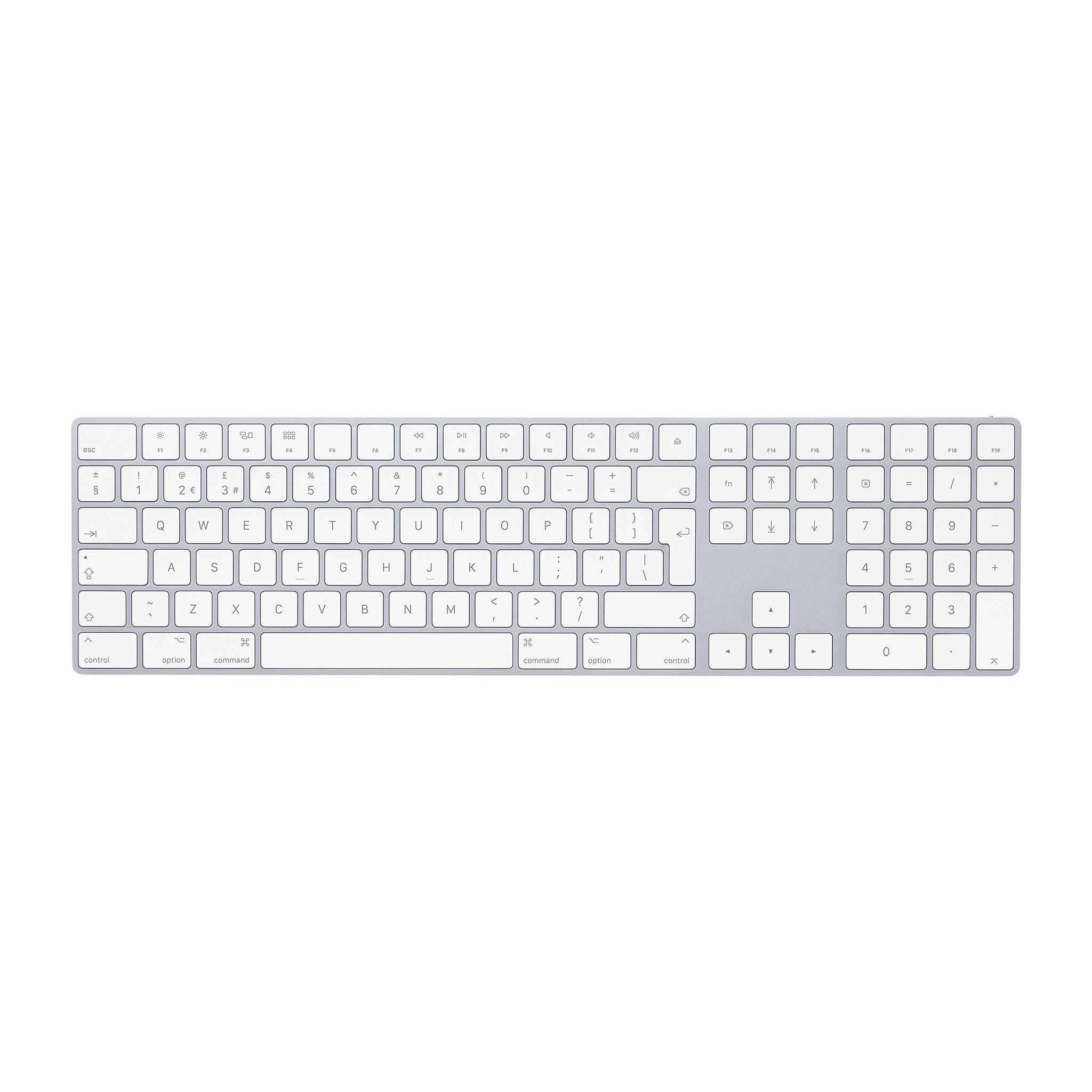 Apple Magic keyboard with numeric keypad