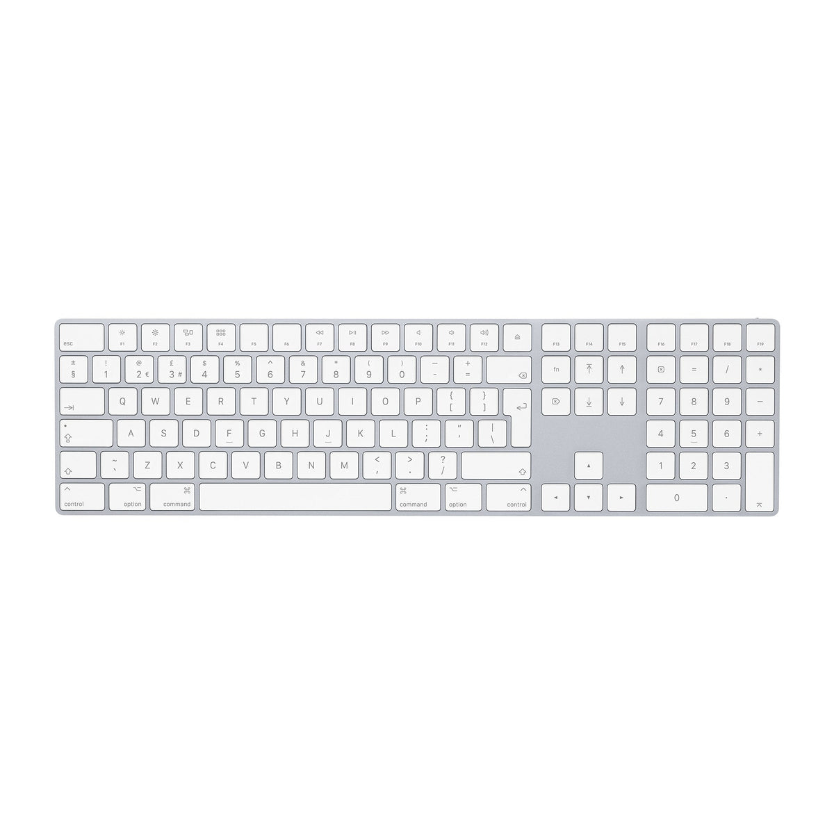 Apple Magic keyboard with numeric keypad