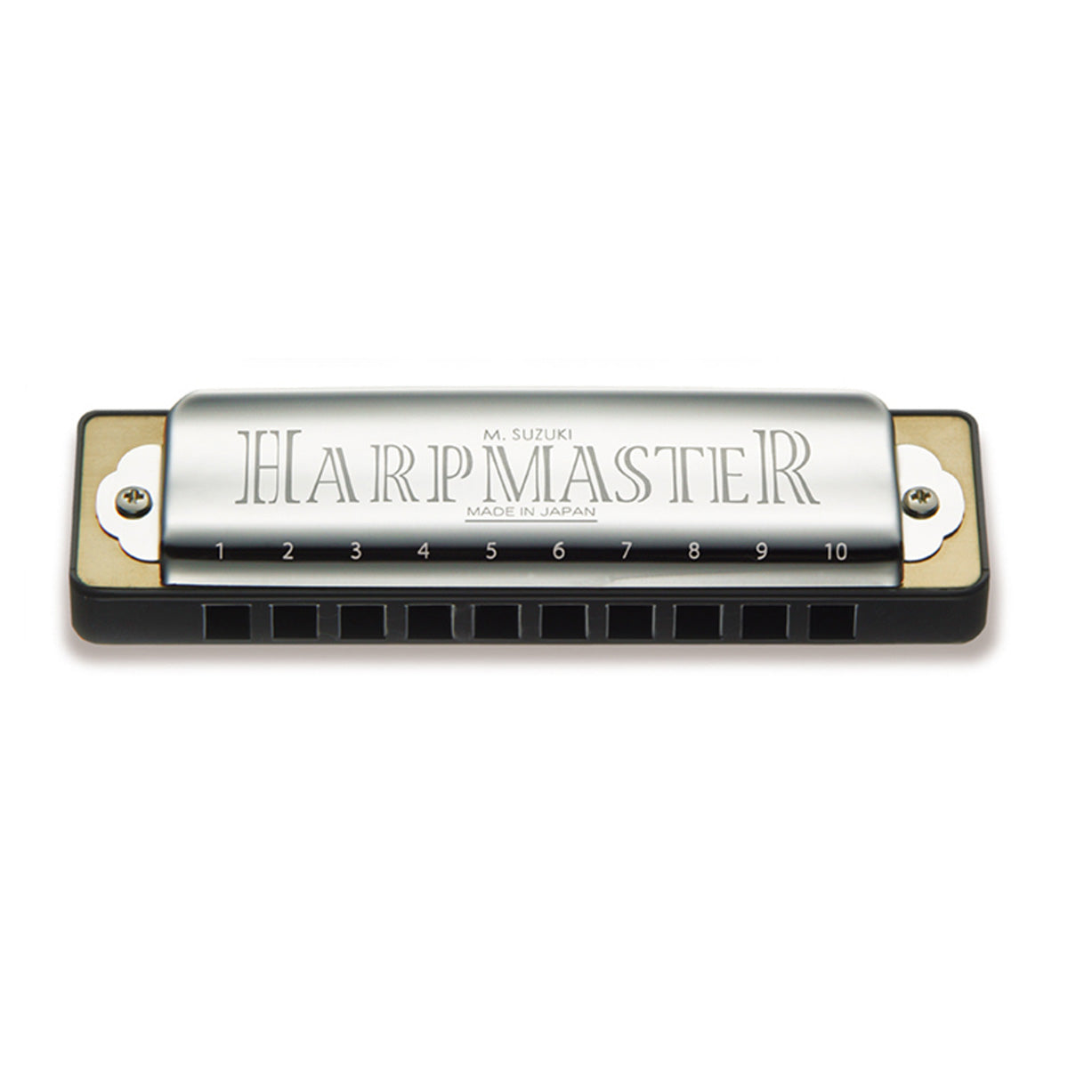 Suzuki Harpmaster 10-hole diatonic harmonica   – F