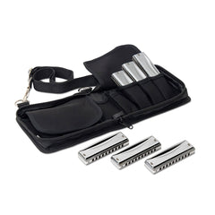Suzuki Promaster 10-hole diatonic harmonica set (G, A, Bb, C, D, F)