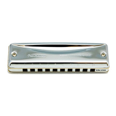 Suzuki Promaster 10-hole diatonic valved harmonica – A
