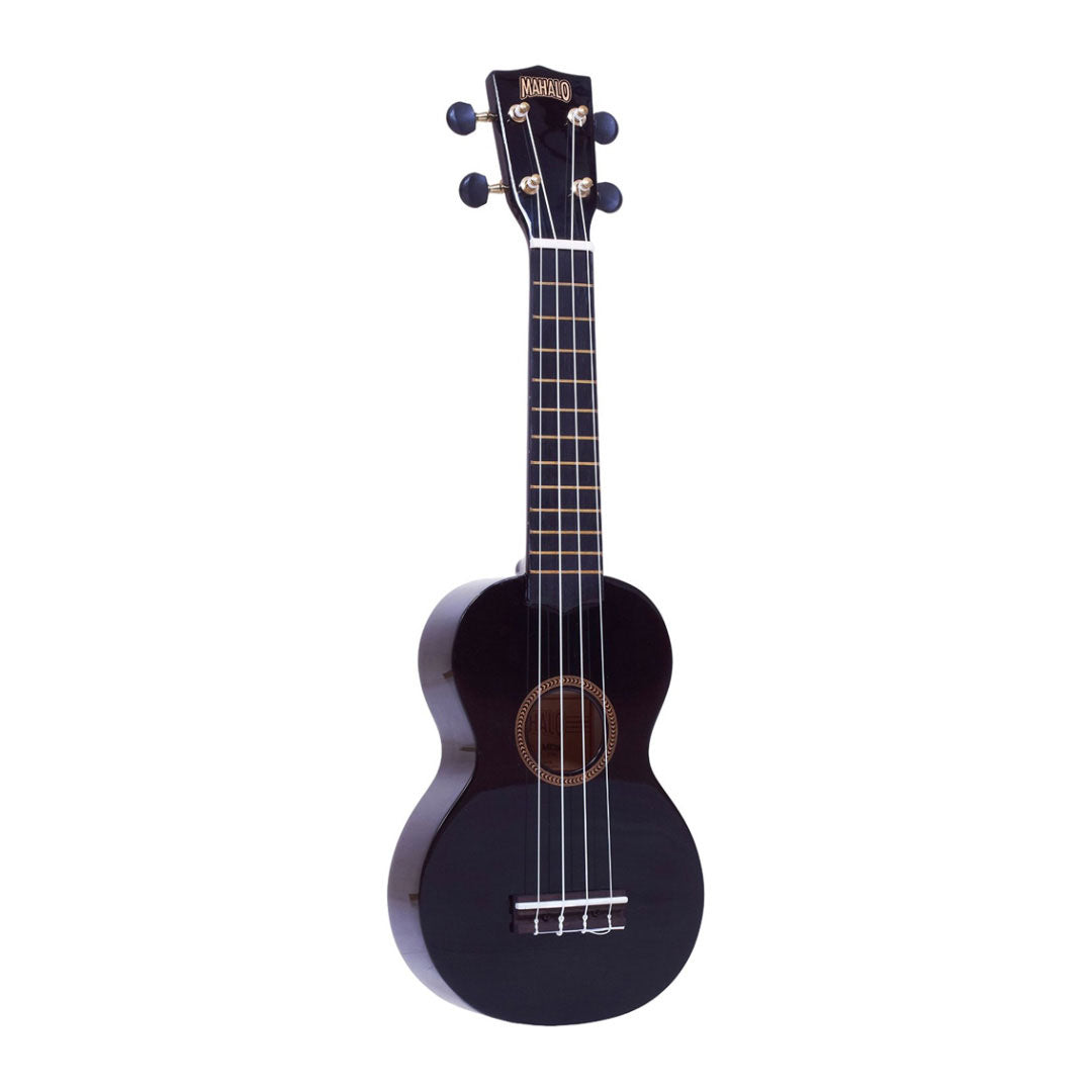 Mahalo Rainbow soprano ukulele - Black